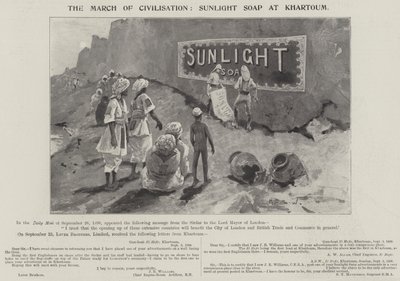 Advertentie, Sunlight Soap door Henry Charles Seppings Wright